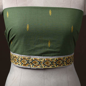 Jacquard Weave Cotton Blouse Piece 02