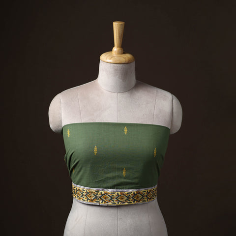 Jacquard Weave Cotton Blouse Piece 02