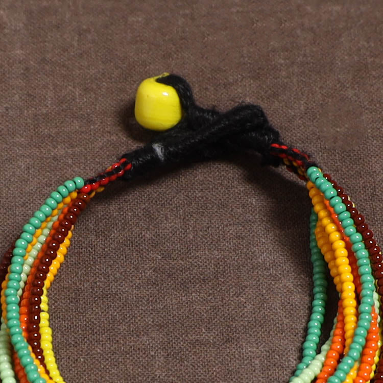 Multicolor - Bead Work Handmade Baiga Tribal Bracelet 34