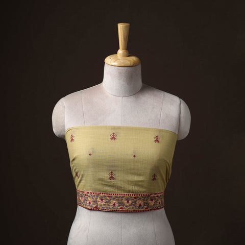 Jacquard Weave Cotton Blouse Piece 03