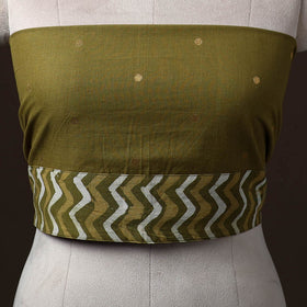 Jacquard Weave Cotton Blouse Piece 04