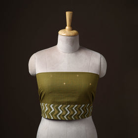 Jacquard Weave Cotton Blouse Piece 04