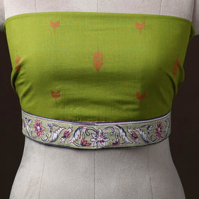 Jacquard Weave Cotton Blouse Piece 06