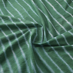 Green - Leheriya Tie-Dye Cotton Fabric 03