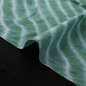Green - Leheriya Tie-Dye Cotton Fabric 03
