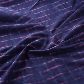 Blue - Leheriya Tie-Dye Cotton Fabric 04