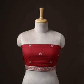 Jacquard Weave Cotton Blouse Piece 13