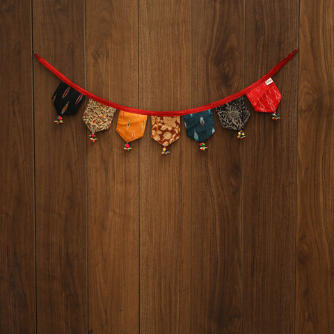 Handmade fabric toran for home decor 77 - handcrafted