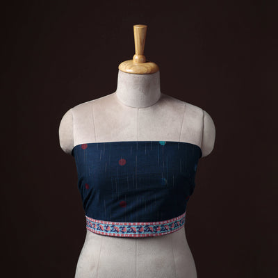 Jacquard Weave Cotton Blouse Piece 16