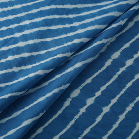 Blue - Leheriya Tie-Dye Cotton Fabric 07