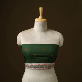 Jacquard Weave Cotton Blouse Piece 18