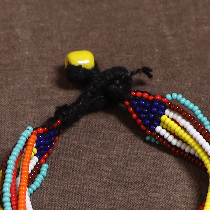 Multicolor - Bead Work Handmade Baiga Tribal Bracelet 40