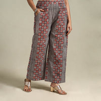 Multicolour Bagh Block Print Natural Dyed Cotton Palazzo