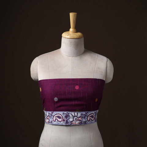 Jacquard Weave Cotton Blouse Piece 20