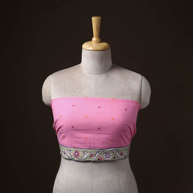 Jacquard Weave Cotton Blouse Piece 22