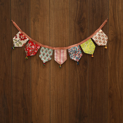 Multicolor - handmade fabric toran for home decor 84