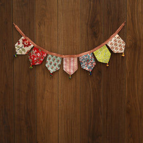 Multicolor - handmade fabric toran for home decor 84