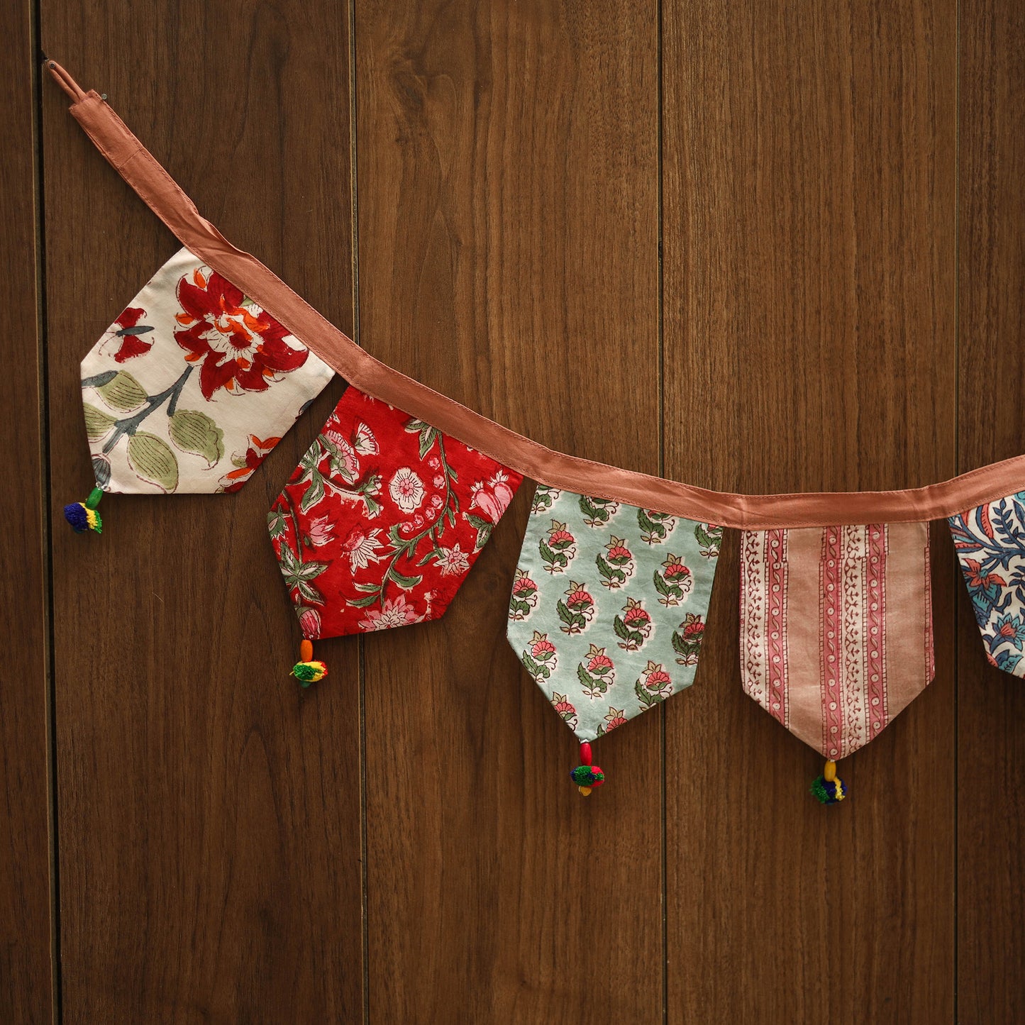 Multicolor - handmade fabric toran for home decor 84