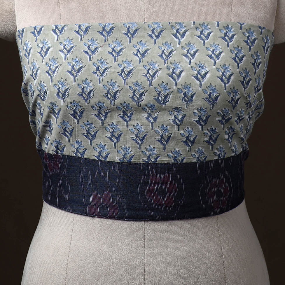 Sanganeri Hand Block Print Cotton Blouse Piece 27