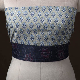 Sanganeri Hand Block Print Cotton Blouse Piece 27