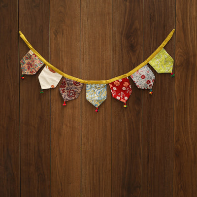 Multicolor - handmade fabric toran for home decor 85