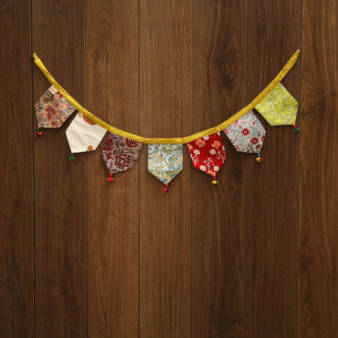 Multicolor - handmade fabric toran for home decor 85