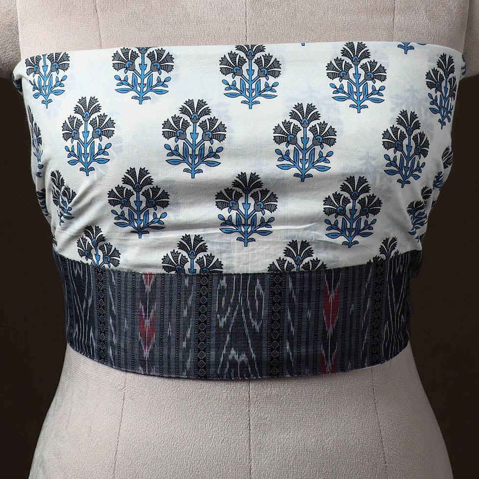 Sanganeri Hand Block Print Cotton Blouse Piece 29