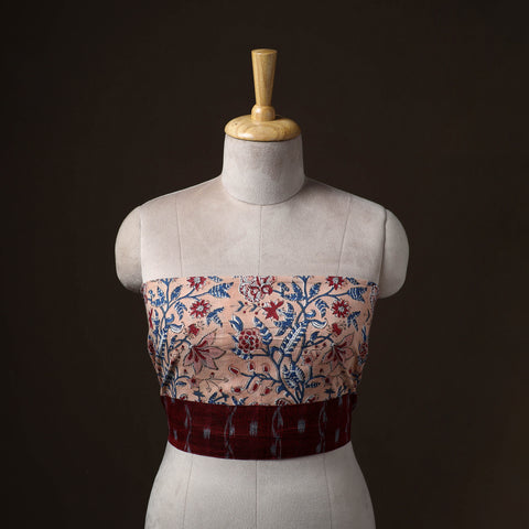 Sanganeri Hand Block Print Cotton Blouse Piece 32