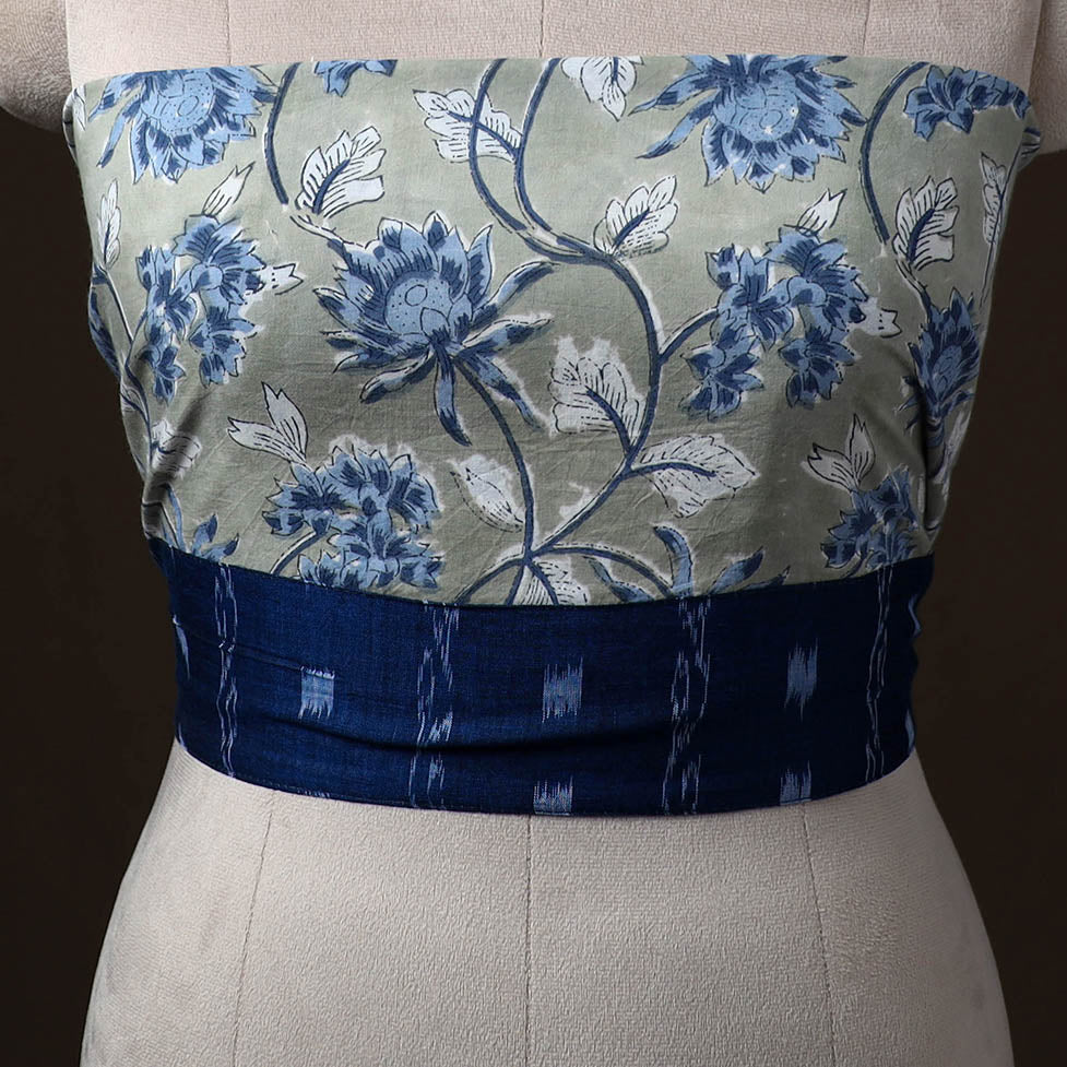 Sanganeri Hand Block Print Cotton Blouse Piece 33