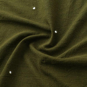 Kutch Organic Kala Cotton Mirror Work Pure Handwoven Fabric 14