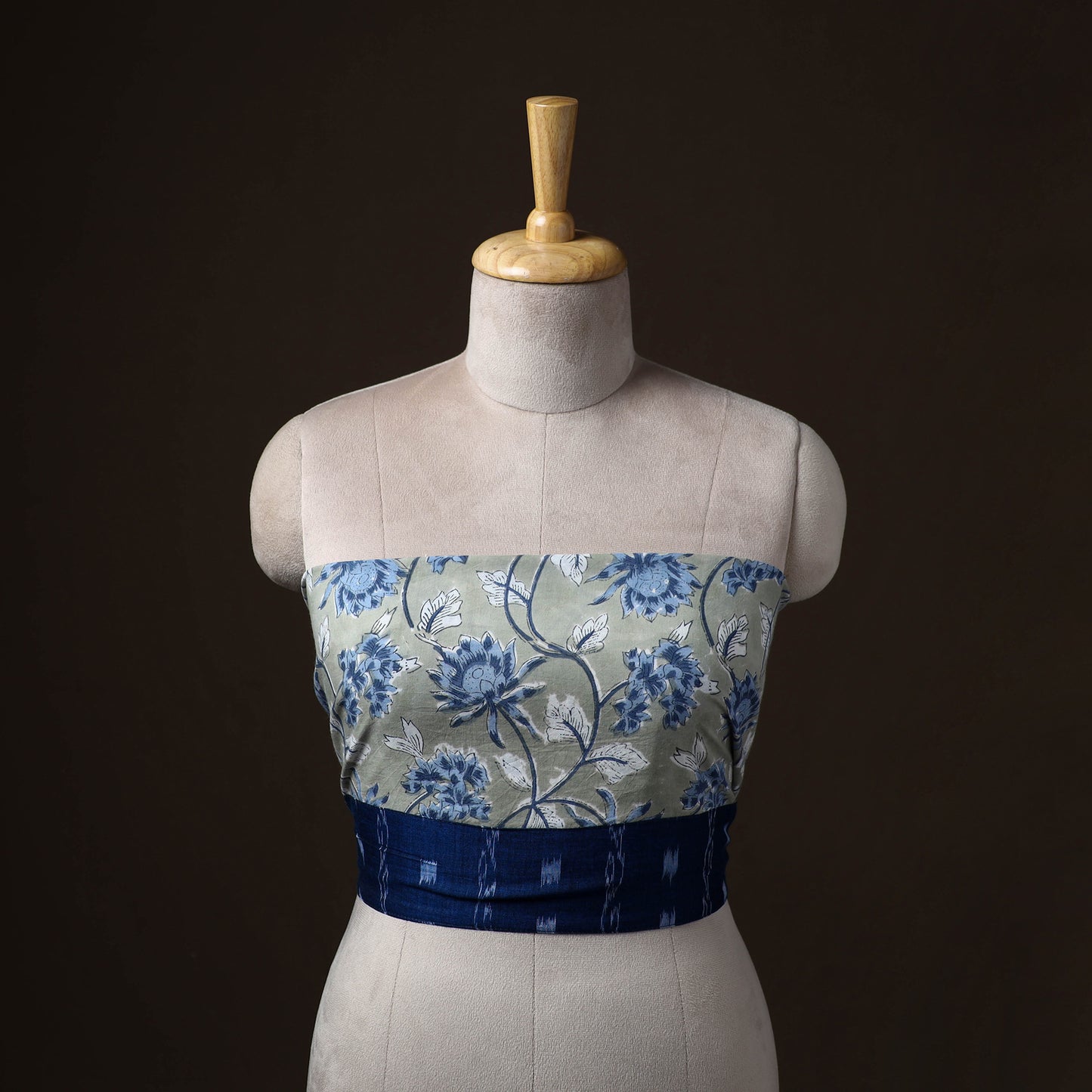 Sanganeri Hand Block Print Cotton Blouse Piece 33