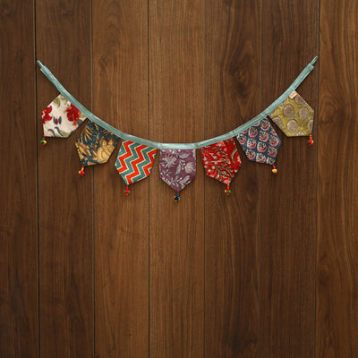 Multicolor - handmade fabric toran for home decor 89