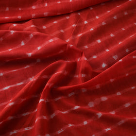 Red - Leheriya Tie-Dye Cotton Fabric 13