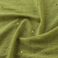 Kutch Organic Kala Cotton Mirror Work Pure Handwoven Fabric 15