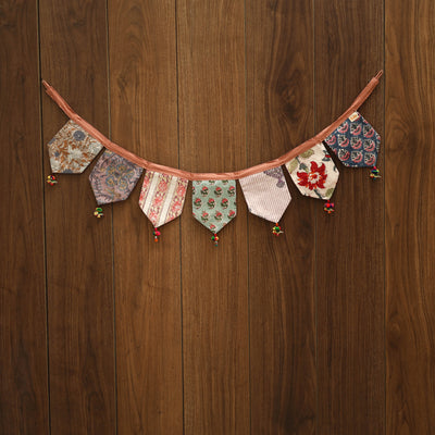 Multicolor - handmade fabric toran for home decor 91