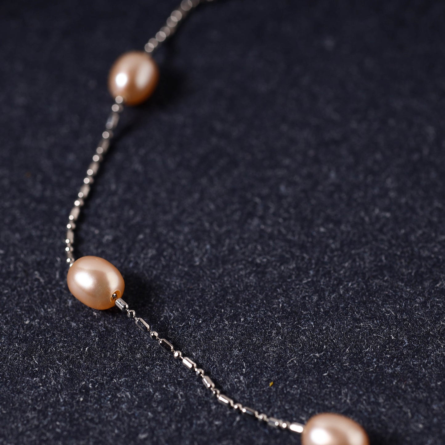 Handcrafted Midnapore Nine Pearl Necklace