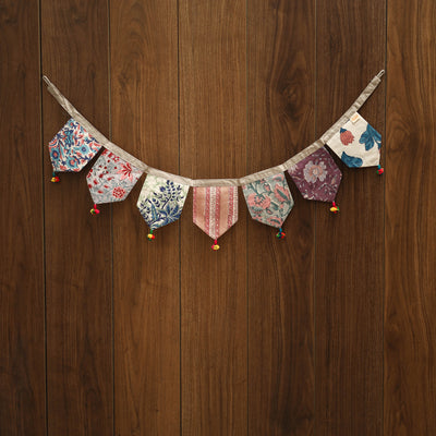 Multicolor - handmade fabric toran for home decor 92