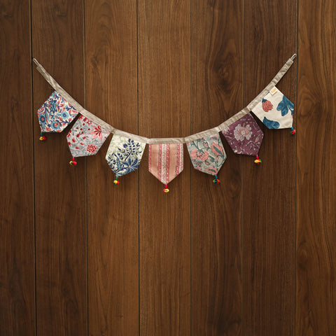 Multicolor - handmade fabric toran for home decor 92