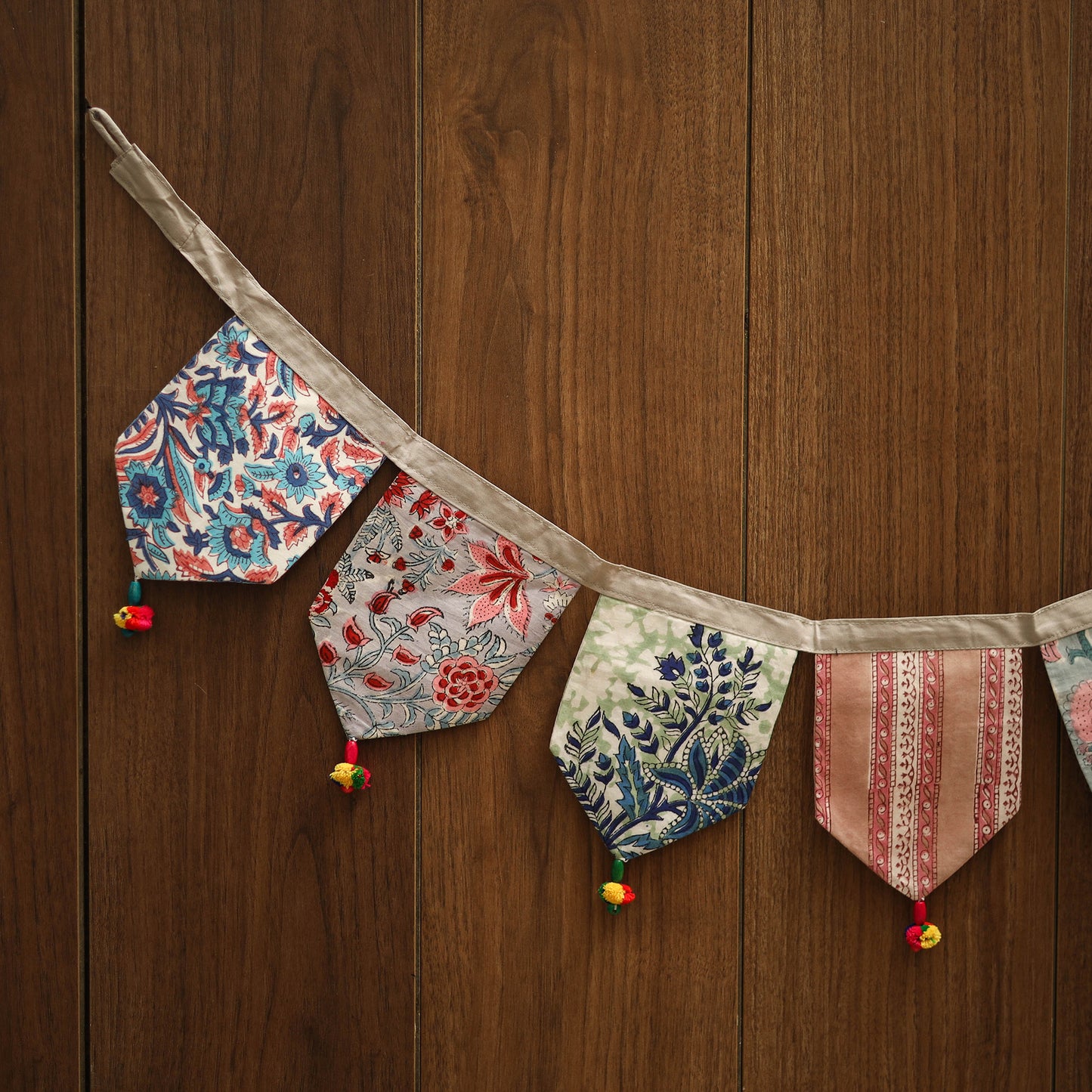 Multicolor - handmade fabric toran for home decor 92