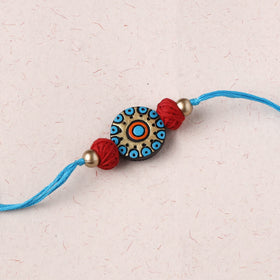 Bishnupur Handpainted Terracotta Rakhi 48