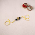 Black - Bishnupur Handpainted Terracotta Rakhi 49