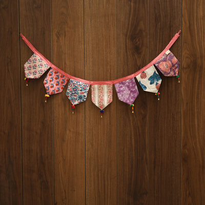 Multicolor - handmade fabric toran for home decor 95