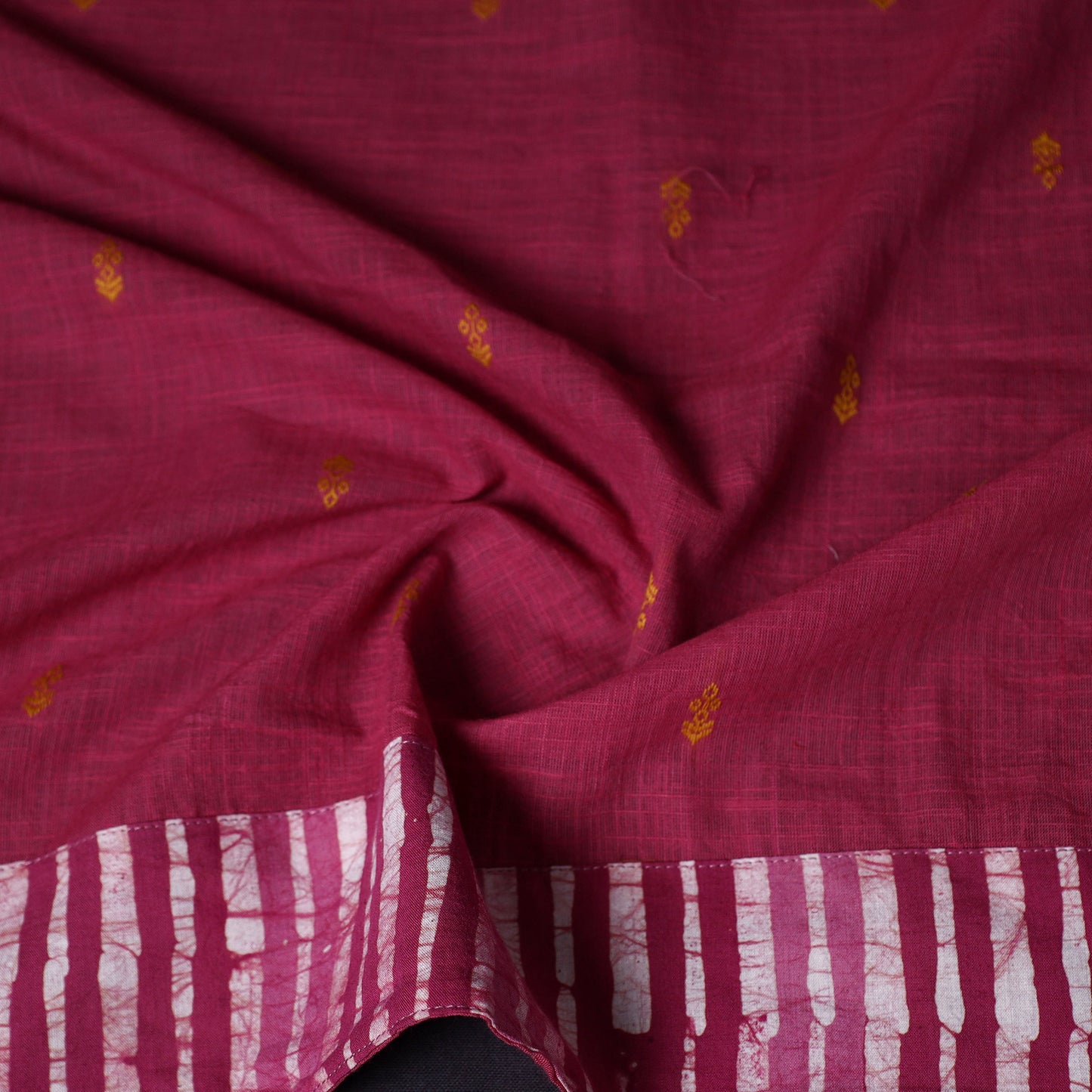 Jacquard Weave Cotton Blouse Piece 21