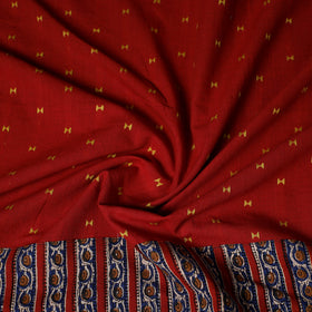 Jacquard Weave Cotton Blouse Piece 15