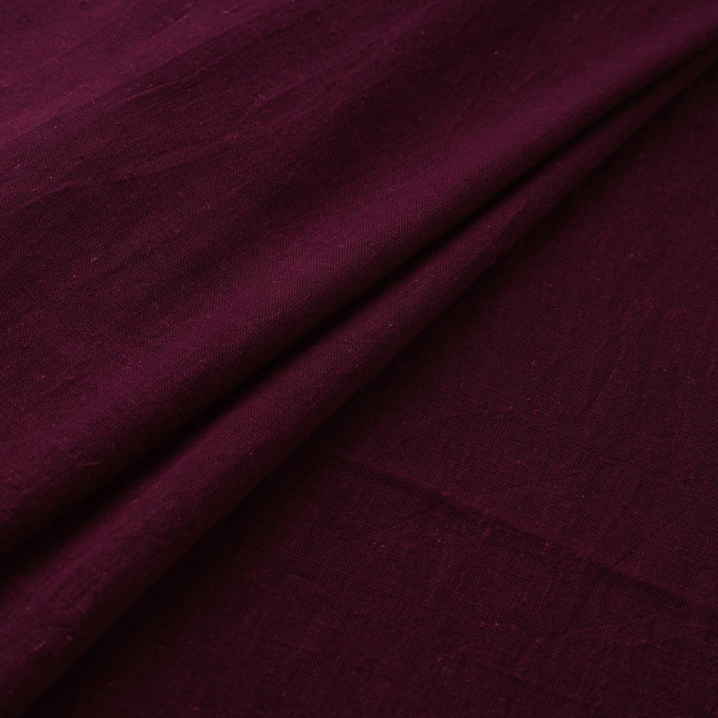 Purple - Kutch Organic Kala Cotton Handwoven Fabric 13