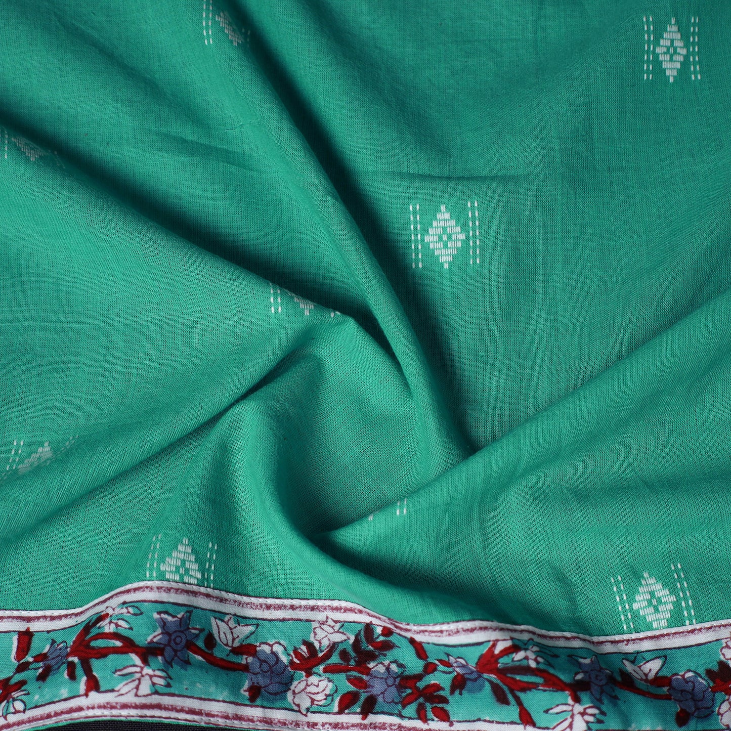Jacquard Weave Cotton Blouse Piece 08