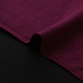 Purple - Kutch Organic Kala Cotton Handwoven Fabric 13