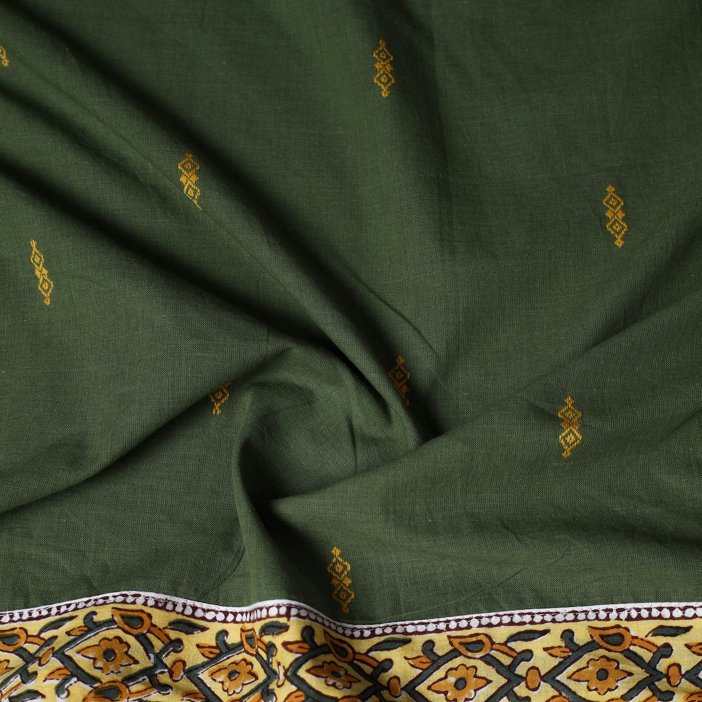 Jacquard Weave Cotton Blouse Piece 02