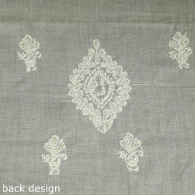 Chikankari with Parsi Style Embroidery Cotton Kurta Material