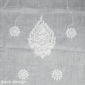Chikankari with Parsi Style Embroidery Cotton Kurta Material